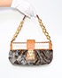 Dentelle Kirsten Gold Chain Bag, front view
